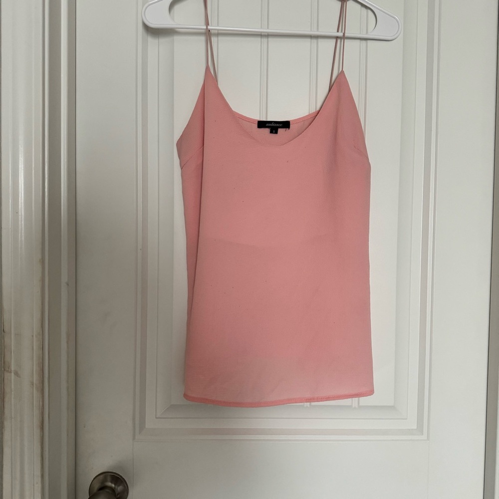 4 Small Polyester Spegetti String Blouses - image 4